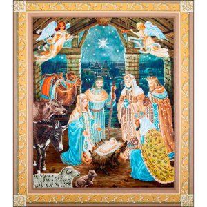Nativity Scene Diamond Dotz Diamond Art Kit 37.25"X43.25"